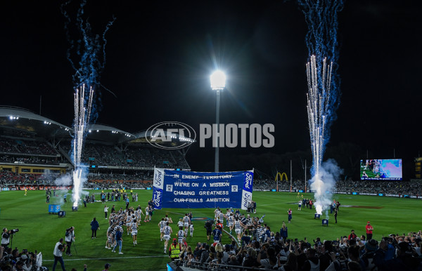 AFL 2024 Second Qualifying Final - Port Adelaide v Geelong - A-53691252