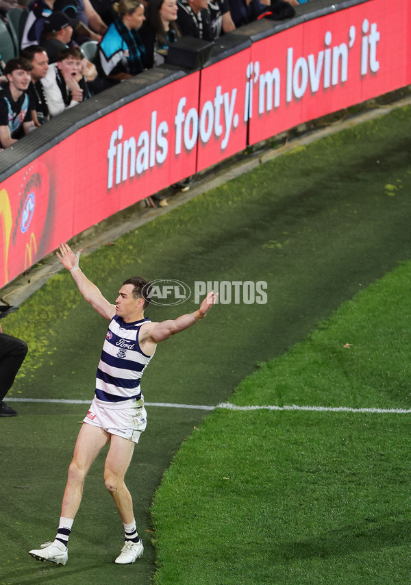 AFL 2024 Second Qualifying Final - Port Adelaide v Geelong - A-53691271