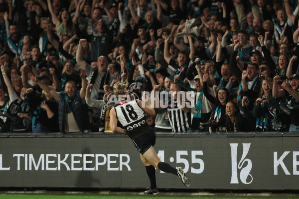 AFL 2024 Second Qualifying Final - Port Adelaide v Geelong - A-53691290