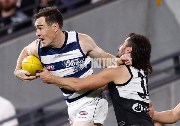 AFL 2024 Second Qualifying Final - Port Adelaide v Geelong - A-53692917