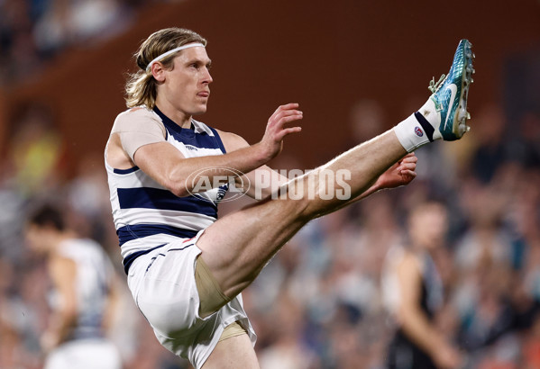 AFL 2024 Second Qualifying Final - Port Adelaide v Geelong - A-53692932