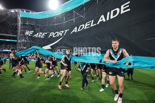 AFL 2024 Second Qualifying Final - Port Adelaide v Geelong - A-53693641