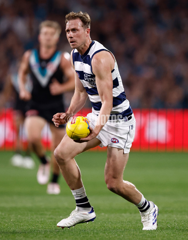 AFL 2024 Second Qualifying Final - Port Adelaide v Geelong - A-53693643