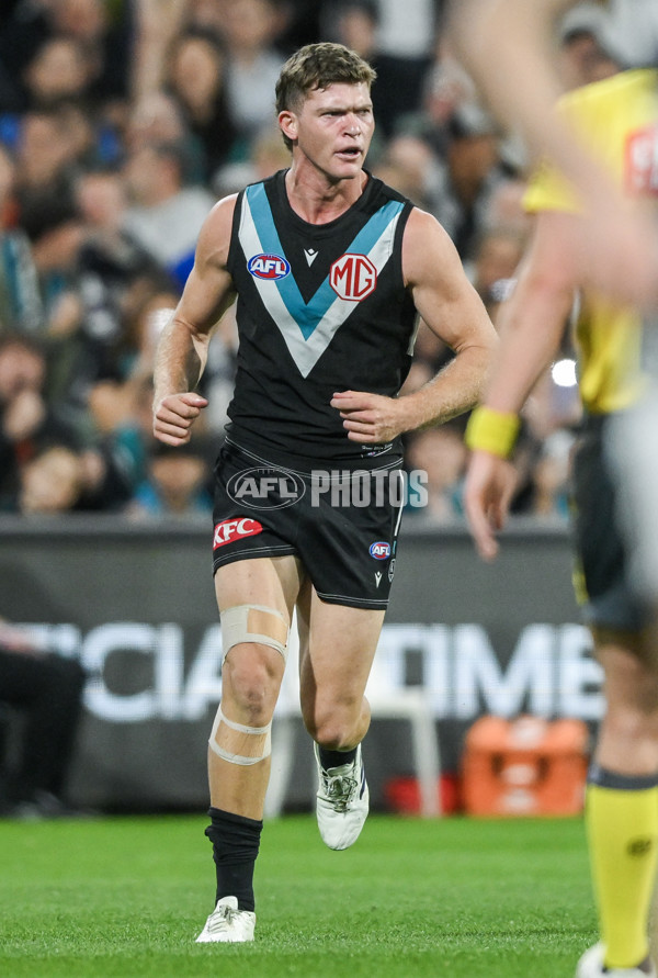 AFL 2024 Second Qualifying Final - Port Adelaide v Geelong - A-53693648