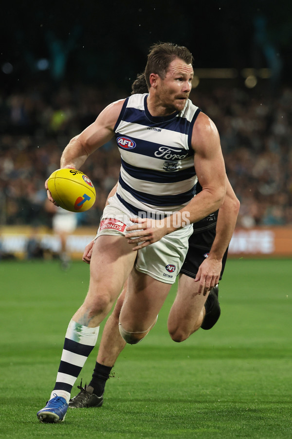 AFL 2024 Second Qualifying Final - Port Adelaide v Geelong - A-53693697