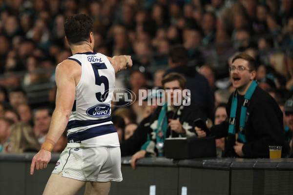 AFL 2024 Second Qualifying Final - Port Adelaide v Geelong - A-53693704
