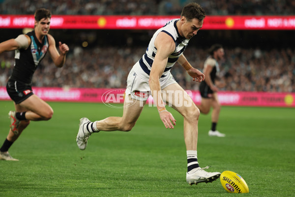 AFL 2024 Second Qualifying Final - Port Adelaide v Geelong - A-53693705