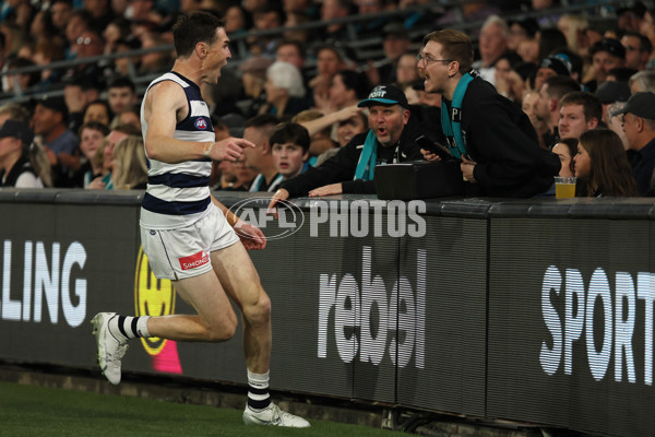 AFL 2024 Second Qualifying Final - Port Adelaide v Geelong - A-53695351