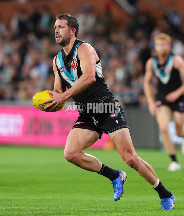 AFL 2024 Second Qualifying Final - Port Adelaide v Geelong - A-53695422