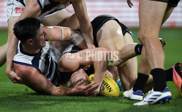 AFL 2024 Second Qualifying Final - Port Adelaide v Geelong - A-53696386