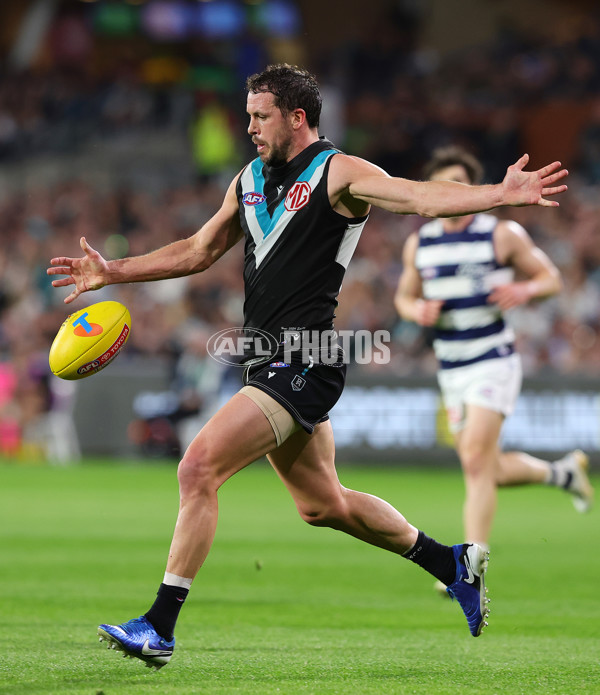 AFL 2024 Second Qualifying Final - Port Adelaide v Geelong - A-53696396