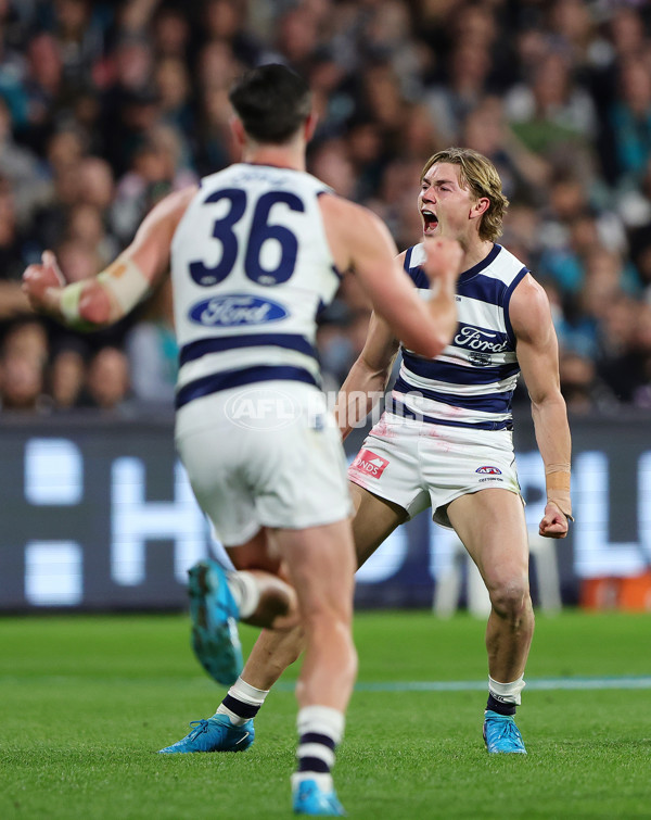 AFL 2024 Second Qualifying Final - Port Adelaide v Geelong - A-53696438