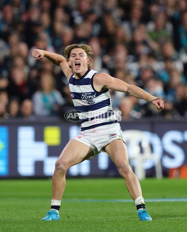 AFL 2024 Second Qualifying Final - Port Adelaide v Geelong - A-53697704