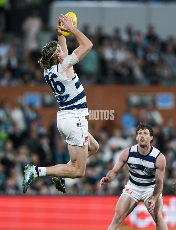 AFL 2024 Second Qualifying Final - Port Adelaide v Geelong - A-53699039