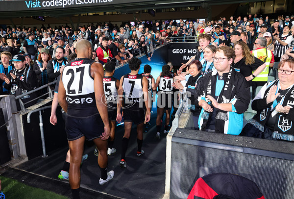 AFL 2024 Second Qualifying Final - Port Adelaide v Geelong - A-53699071