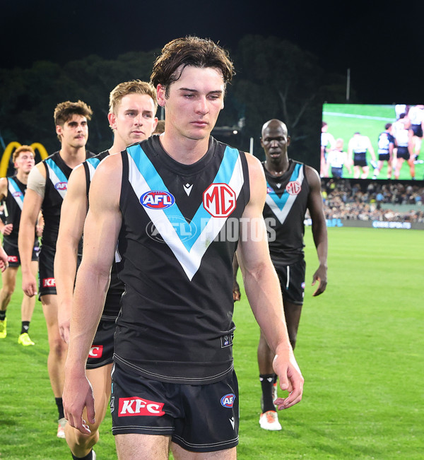 AFL 2024 Second Qualifying Final - Port Adelaide v Geelong - A-53699813
