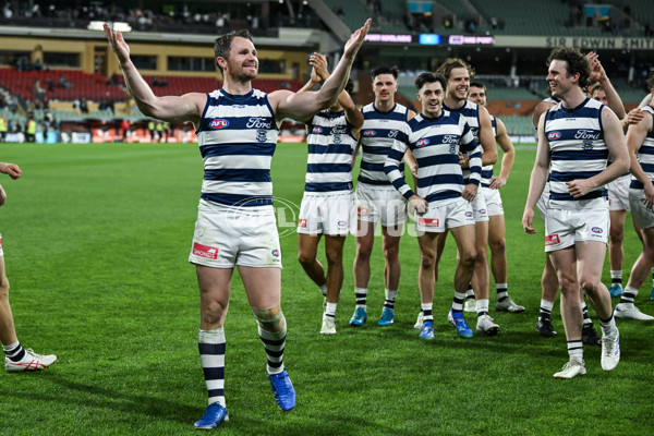 AFL 2024 Second Qualifying Final - Port Adelaide v Geelong - A-53699818
