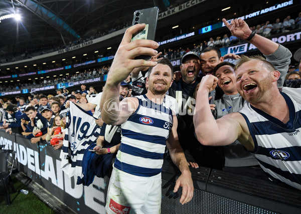 AFL 2024 Second Qualifying Final - Port Adelaide v Geelong - A-53699825