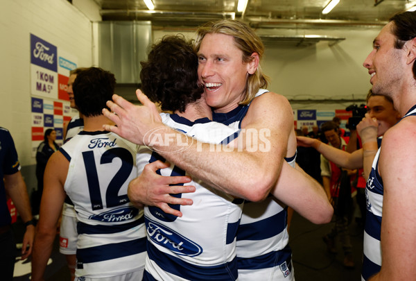 AFL 2024 Second Qualifying Final - Port Adelaide v Geelong - A-53699853