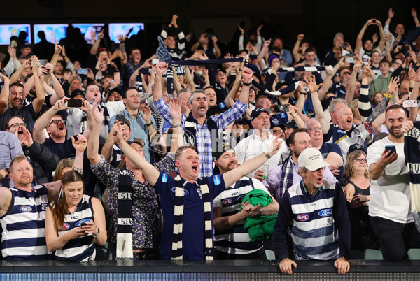 AFL 2024 Second Qualifying Final - Port Adelaide v Geelong - A-53701604