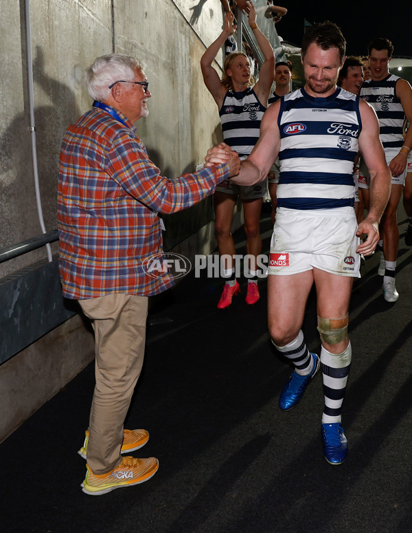 AFL 2024 Second Qualifying Final - Port Adelaide v Geelong - A-53701615