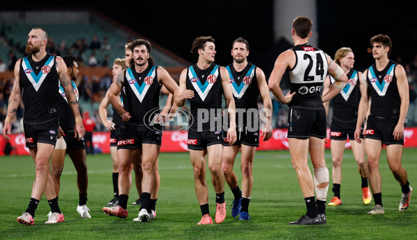 AFL 2024 Second Qualifying Final - Port Adelaide v Geelong - A-53701648