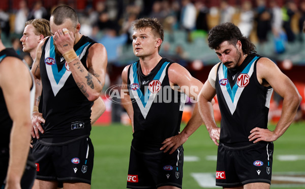 AFL 2024 Second Qualifying Final - Port Adelaide v Geelong - A-53701649