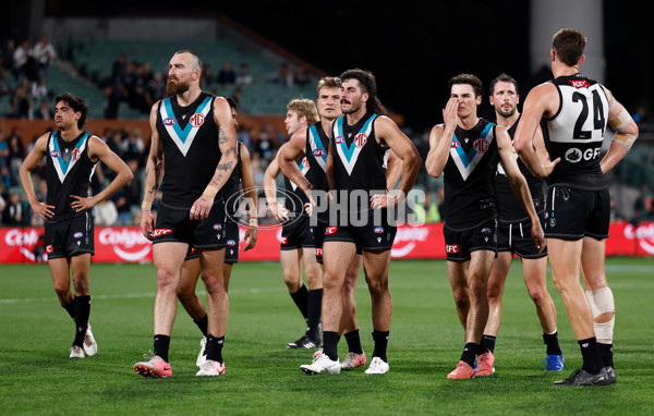 AFL 2024 Second Qualifying Final - Port Adelaide v Geelong - A-53701650