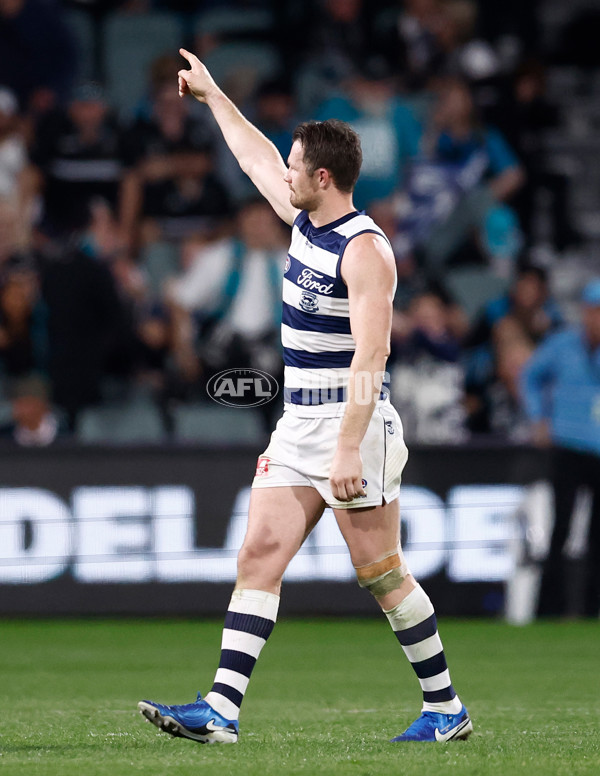 AFL 2024 Second Qualifying Final - Port Adelaide v Geelong - A-53701651