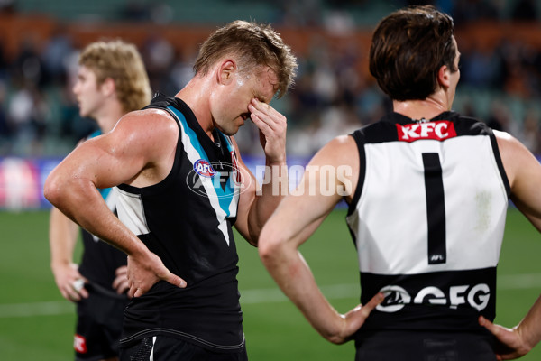 AFL 2024 Second Qualifying Final - Port Adelaide v Geelong - A-53701652