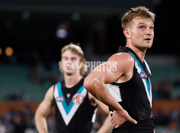 AFL 2024 Second Qualifying Final - Port Adelaide v Geelong - A-53701654