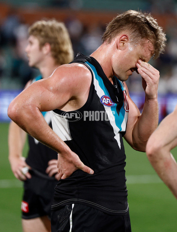AFL 2024 Second Qualifying Final - Port Adelaide v Geelong - A-53701655