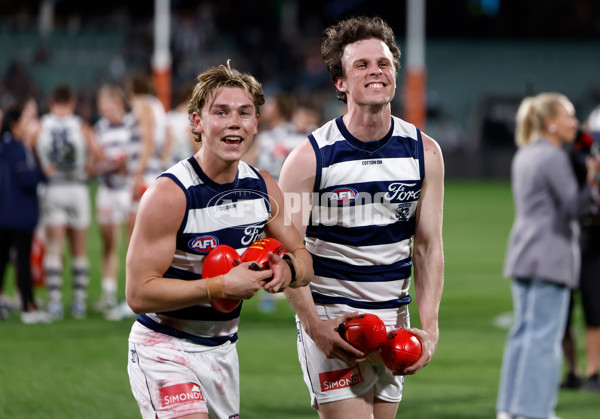 AFL 2024 Second Qualifying Final - Port Adelaide v Geelong - A-53702217