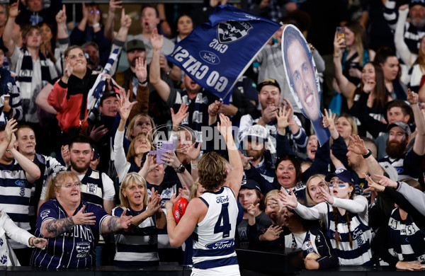 AFL 2024 Second Qualifying Final - Port Adelaide v Geelong - A-53702220