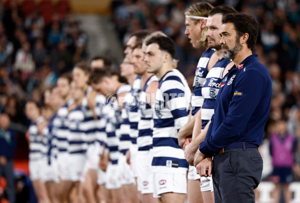 AFL 2024 Second Qualifying Final - Port Adelaide v Geelong - A-53702259