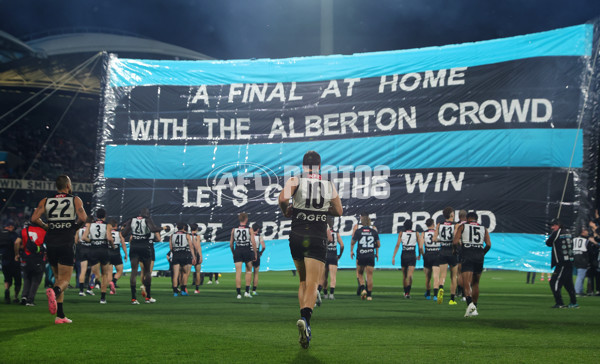 AFL 2024 Second Qualifying Final - Port Adelaide v Geelong - A-53703895