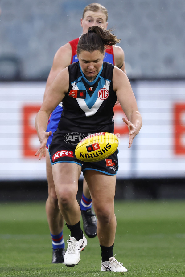 AFLW 2024 Round 02 - Western Bulldogs v Port Adelaide - A-53708332