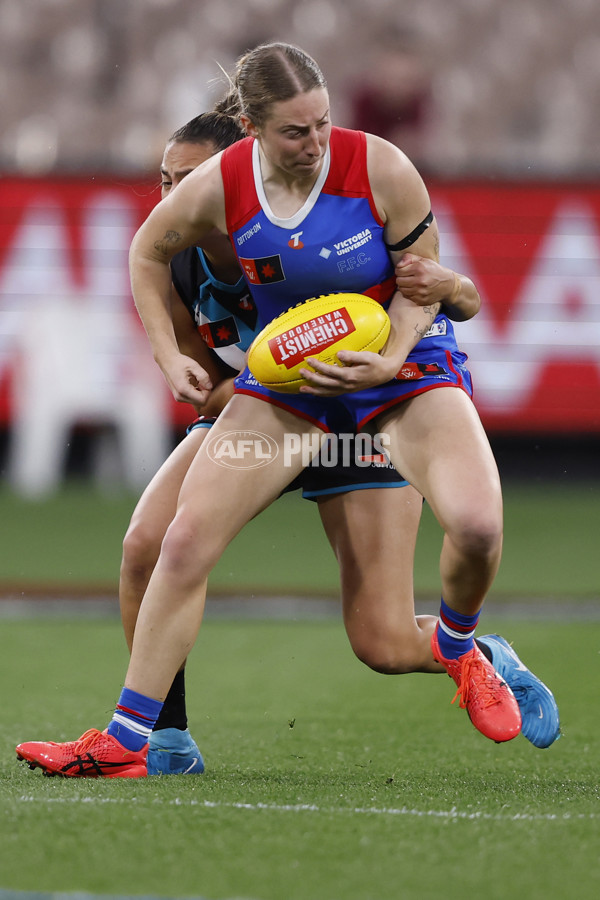 AFLW 2024 Round 02 - Western Bulldogs v Port Adelaide - A-53709467