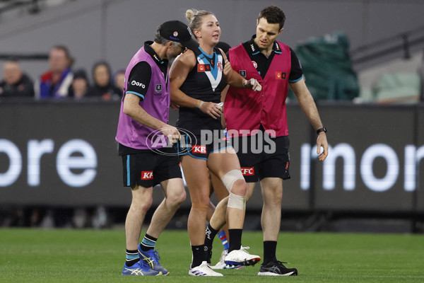 AFLW 2024 Round 02 - Western Bulldogs v Port Adelaide - A-53711787