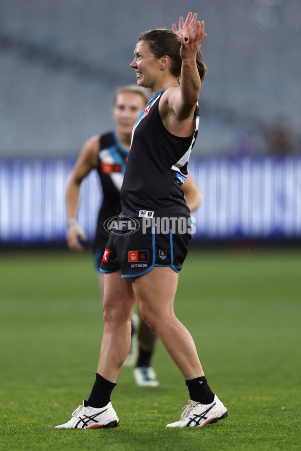 AFLW 2024 Round 02 - Western Bulldogs v Port Adelaide - A-53711794