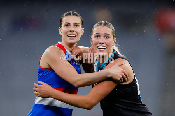 AFLW 2024 Round 02 - Western Bulldogs v Port Adelaide - A-53712648
