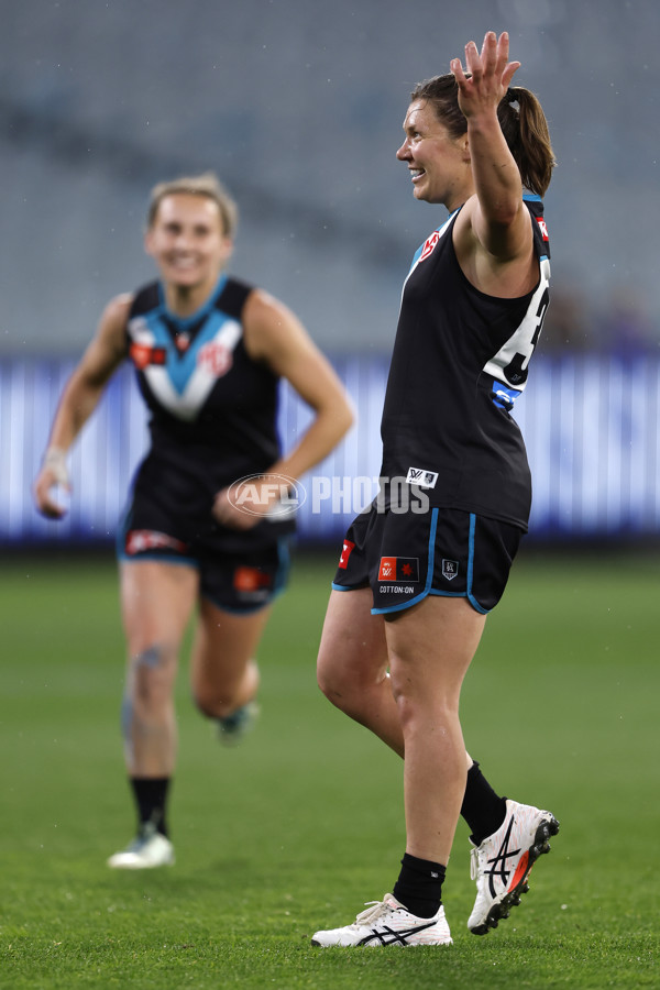 AFLW 2024 Round 02 - Western Bulldogs v Port Adelaide - A-53712672