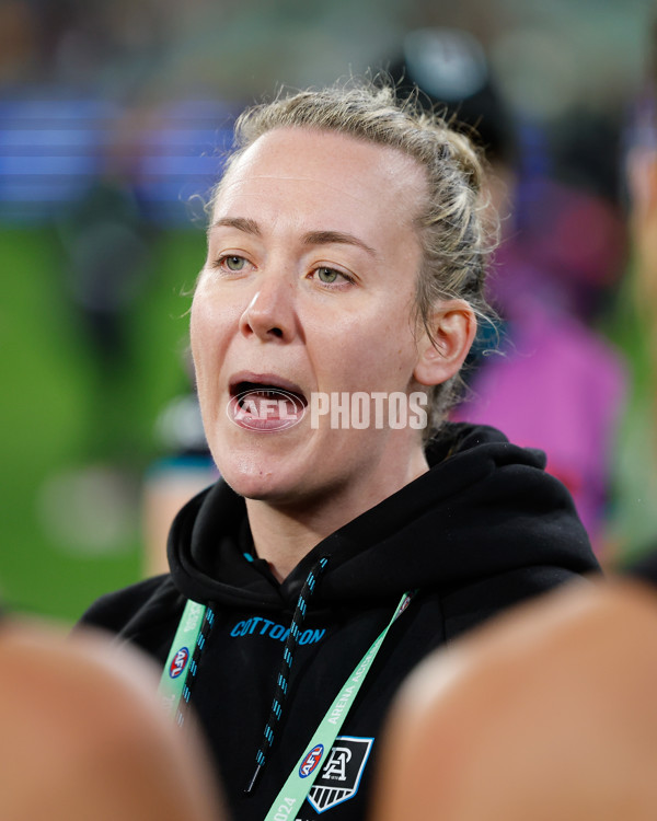 AFLW 2024 Round 02 - Western Bulldogs v Port Adelaide - A-53714535