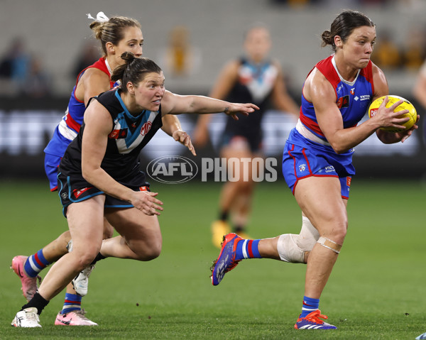 AFLW 2024 Round 02 - Western Bulldogs v Port Adelaide - A-53715361