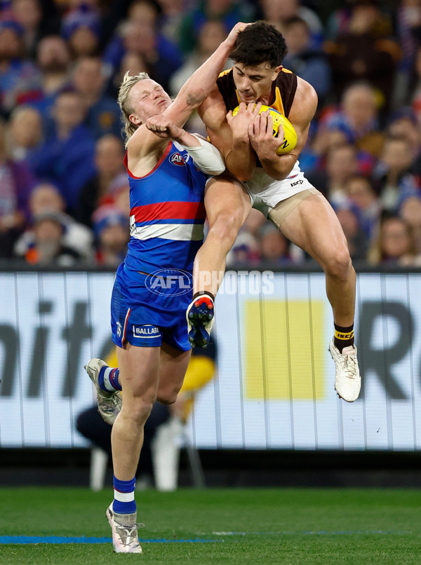 AFL 2024 Second Elimination Final - Western Bulldogs v Hawthorn - A-53717097