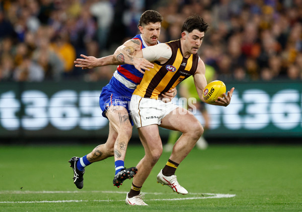 AFL 2024 Second Elimination Final - Western Bulldogs v Hawthorn - A-53717141