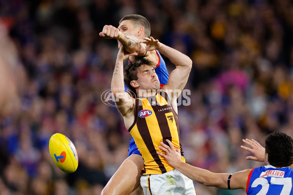 AFL 2024 Second Elimination Final - Western Bulldogs v Hawthorn - A-53718195