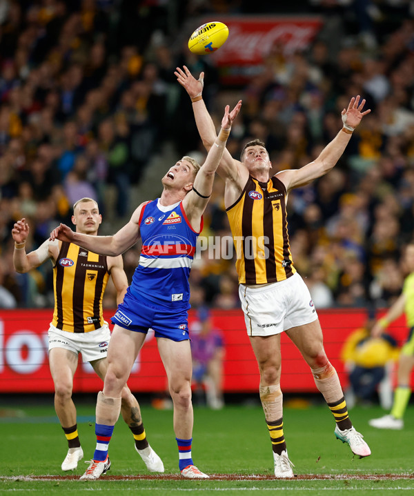 AFL 2024 Second Elimination Final - Western Bulldogs v Hawthorn - A-53718224