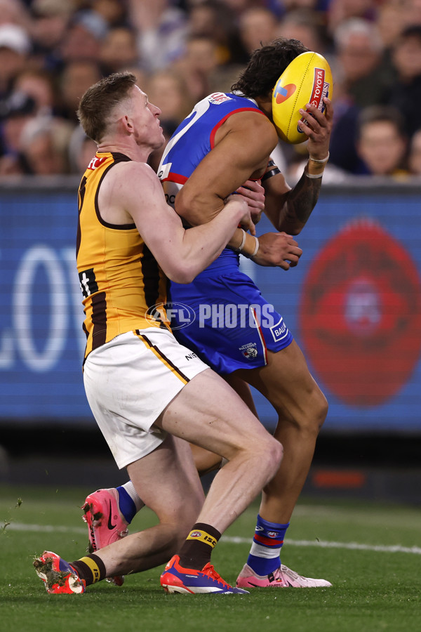 AFL 2024 Second Elimination Final - Western Bulldogs v Hawthorn - A-53723328