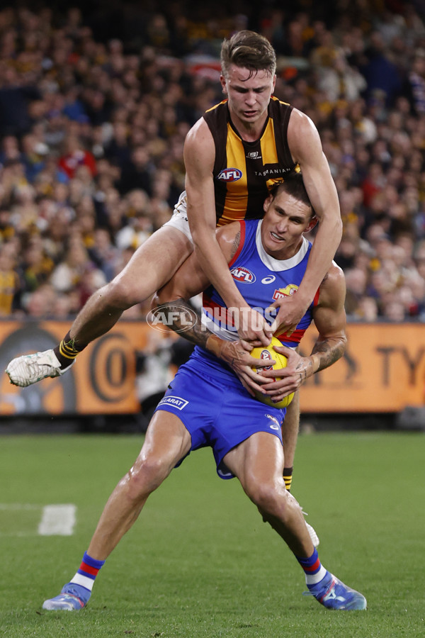 AFL 2024 Second Elimination Final - Western Bulldogs v Hawthorn - A-53724989